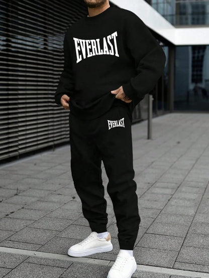 Men's Printed Fleece Tracksuit
