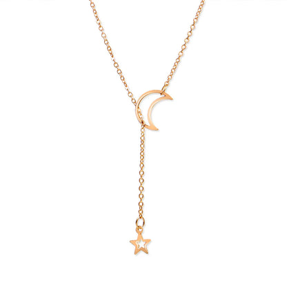 Gargantilla de luna y estrella