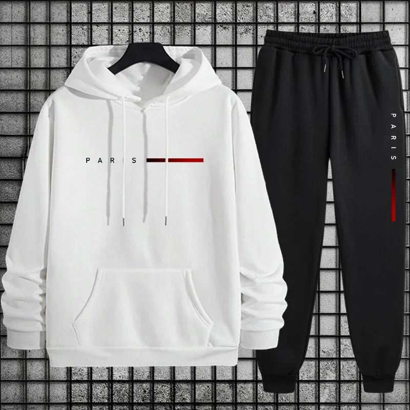 Sweat à capuche et pantalon de jogging pour homme