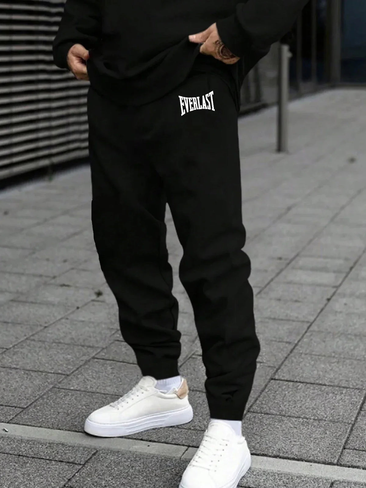 Men's Printed Fleece Tracksuit
