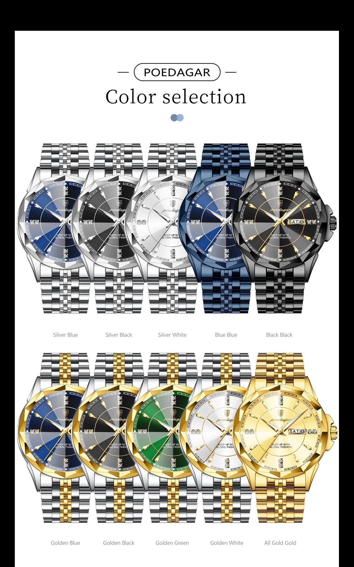 Reloj de cuarzo POEDAGAR 674