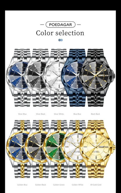 Reloj de cuarzo POEDAGAR 674