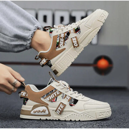 Casual Lace-Up Sneakers