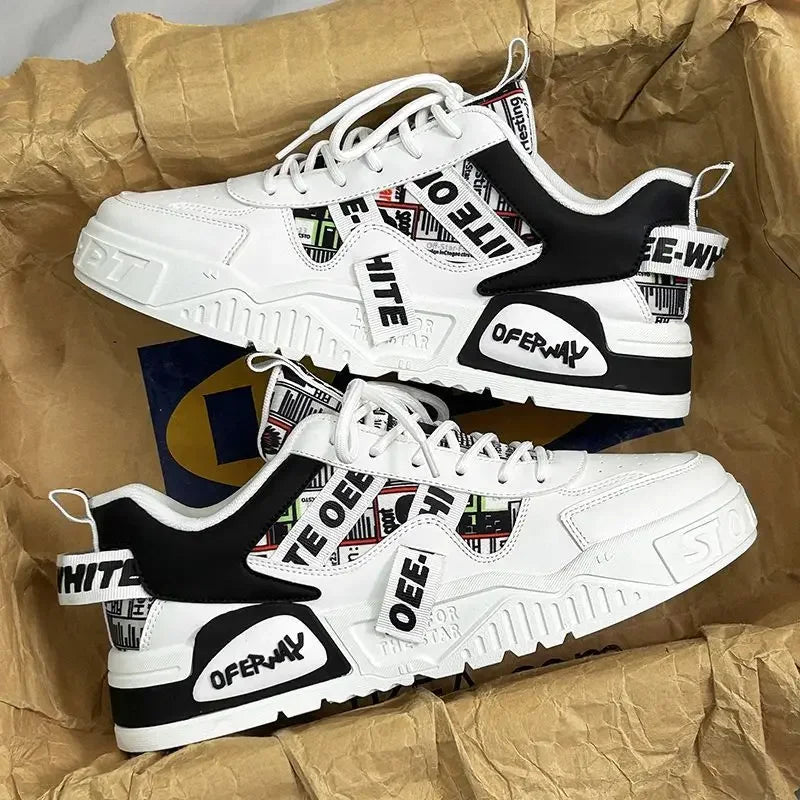 Casual Lace-Up Sneakers