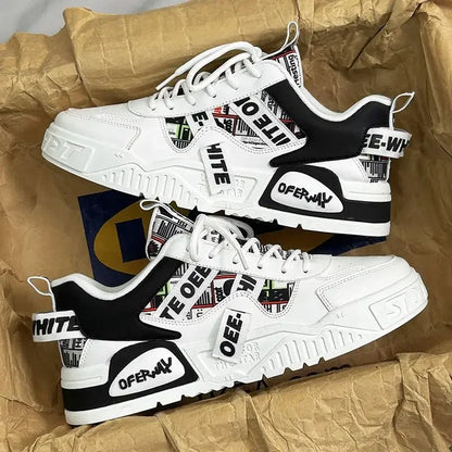 Casual Lace-Up Sneakers
