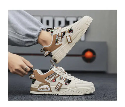Casual Lace-Up Sneakers
