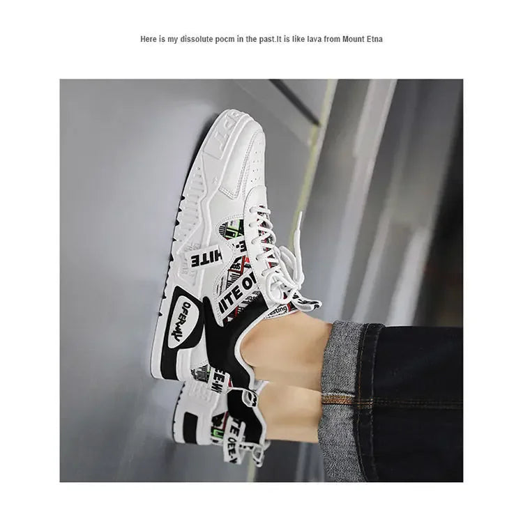 Casual Lace-Up Sneakers