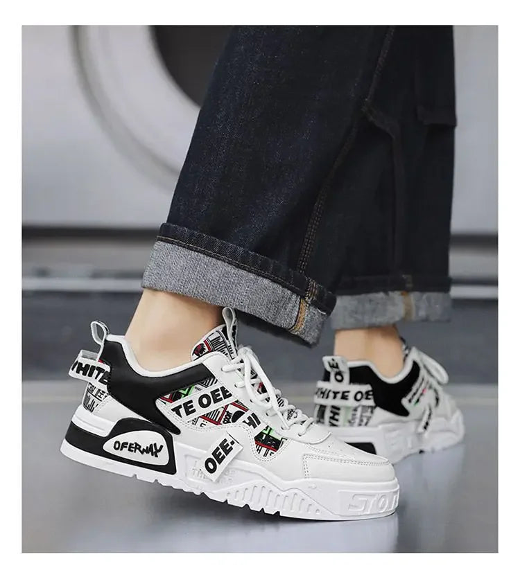 Casual Lace-Up Sneakers