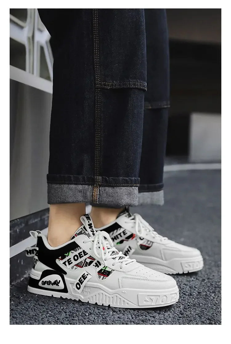 Casual Lace-Up Sneakers