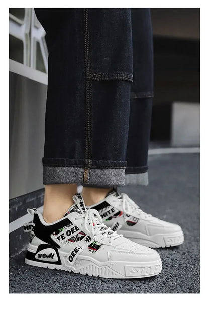 Casual Lace-Up Sneakers