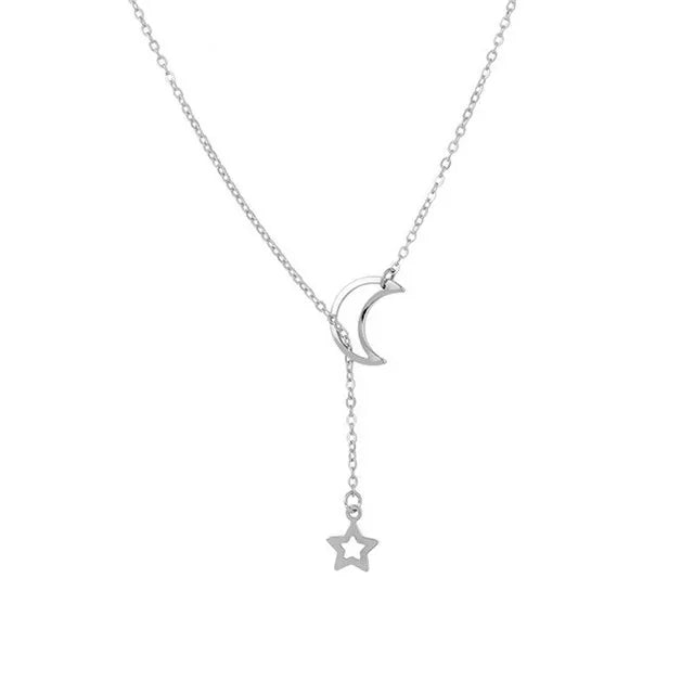 Gargantilla de luna y estrella