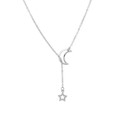 Gargantilla de luna y estrella