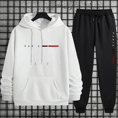 Sweat à capuche et pantalon de jogging pour homme